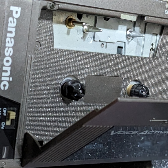 Panasonic RQ-355 Portable Cassette Tape Player Voice Activated System - Picture 4 of 5